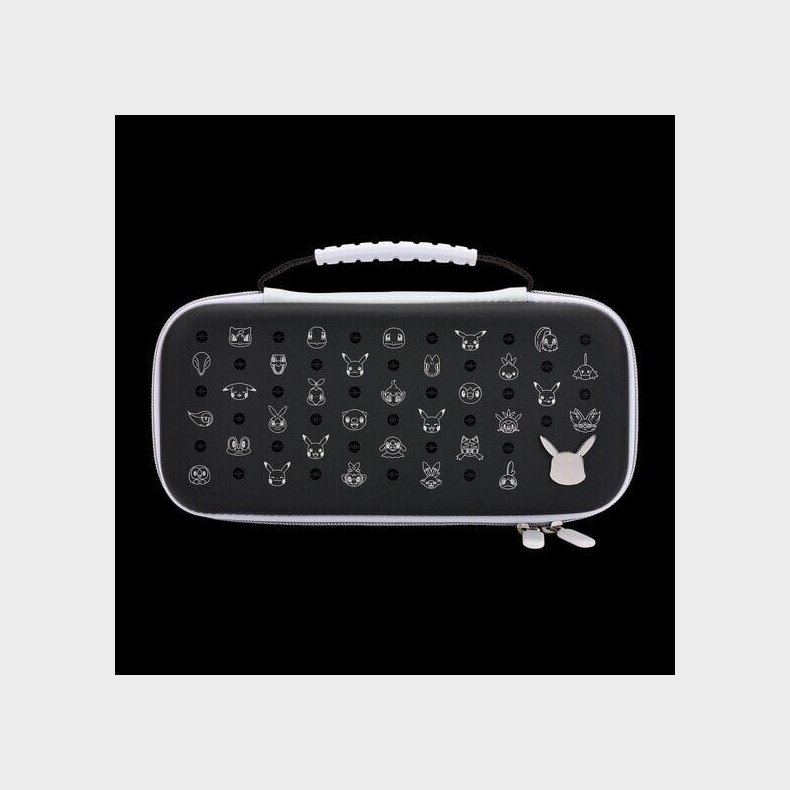 Nintendo Switch Protection Case - Pikachu Black &amp; Silver