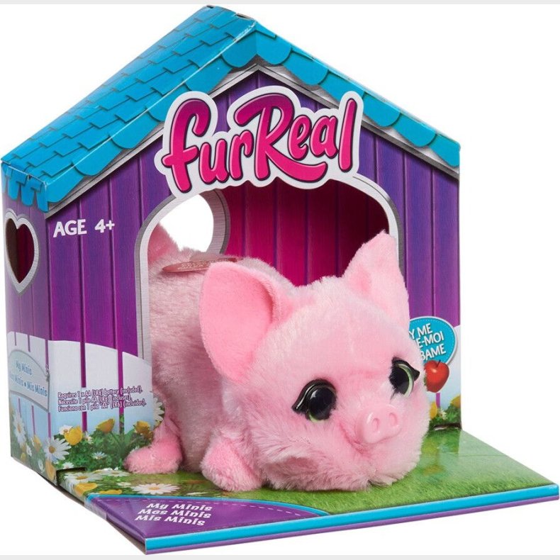 Furreal - My Minis - Interaktiv Gris Legetj - 15 Cm