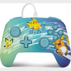 Powera Enhanced Wired Controller - Nintendo Switch - Pikachu Evolution