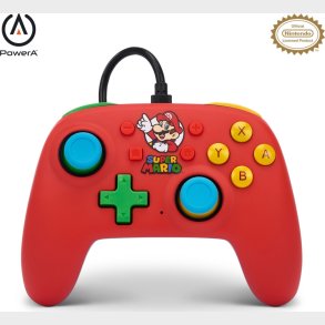 Powera Nano Wired Switch Controller - Mario Medley