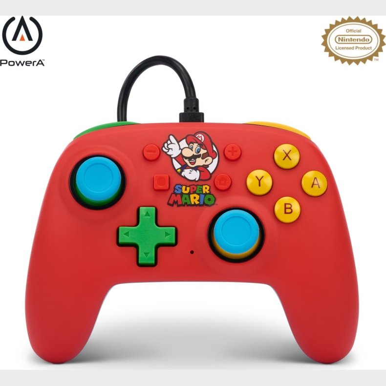 Powera Nano Wired Switch Controller - Mario Medley