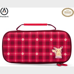 Powera Protection Case Nintendo Switch - Pikachu Plaid - (switch/oled/lite)