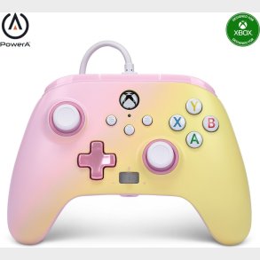 Powera Enhanced Wired Controller - Xbox Series X/s - Pink Lemonade