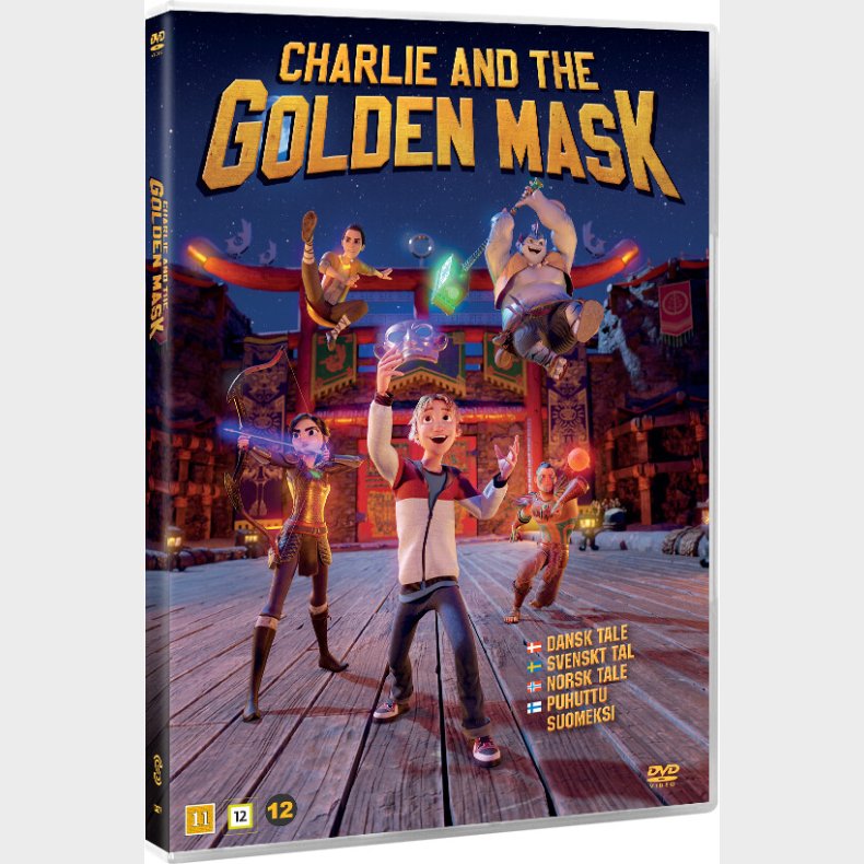 Charlie Og Den Gyldne Maske - DVD - Film