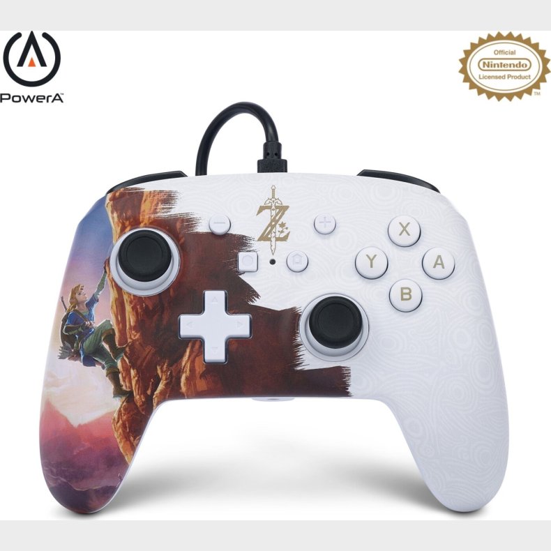 Powera Enhanced Wired Controller - Nintendo Switch - Rise Of The Hero