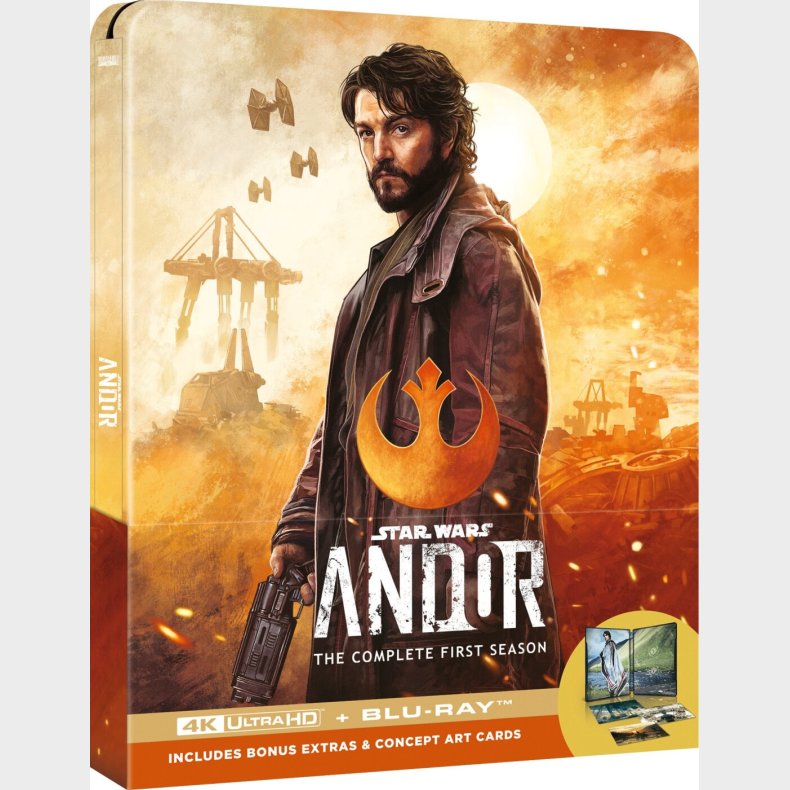 Andor - Sson 1 - Steelbook - 4K Blu-Ray - Tv-serie