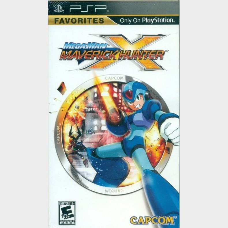 Mega Man Maverick Hunter X (favorites) (import) - Psp