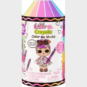 L.o.l. Surprise Dukke - Loves Crayola - Color Me Studio