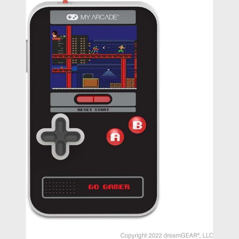 My Arcade, Go Gamer Classic (300 Games In 1), Black, Gray, Red