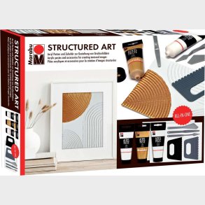 Strukturpasta Akryl - Struktur Maleri Diy St - Marabu