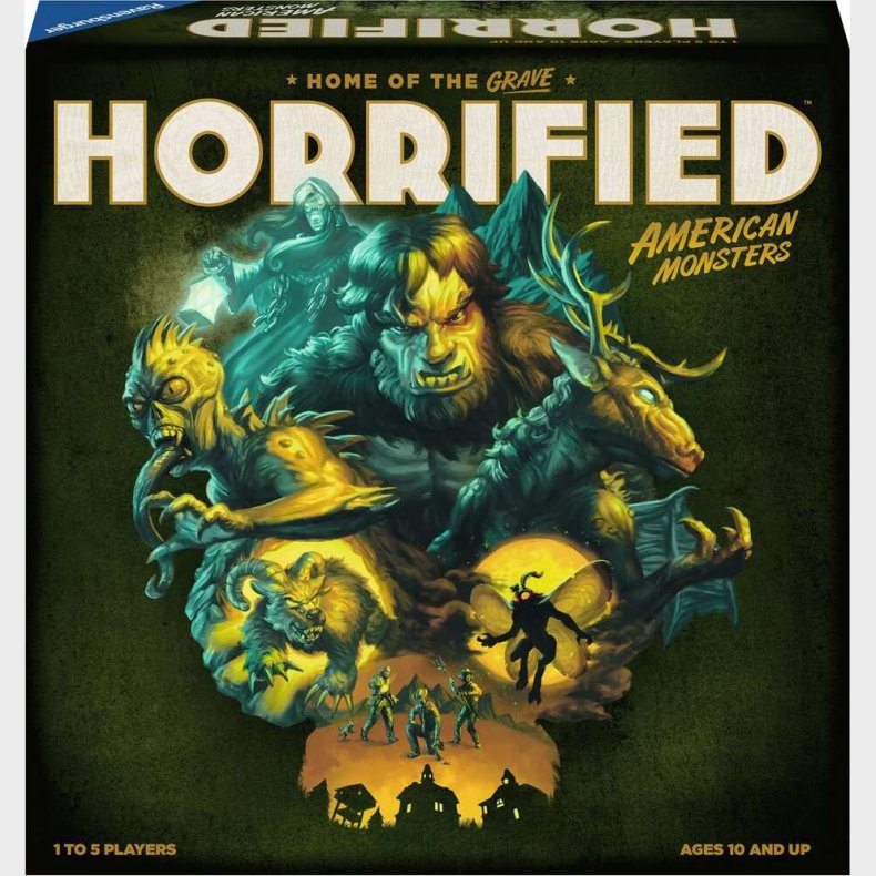 Horrified American Monsters - Ravensburger - Engelsk