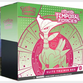 Pokémon - Scarlet And Violet Temporal Forces Elite Trainer Box - Iron Leaves