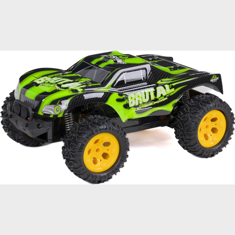 Sneak Brutal R/c 1:12, 2,4ghz, 7,4v 500mah, Green - Tec-toy