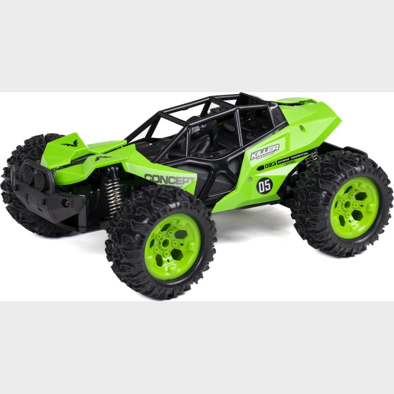 Sneak Killer R/c 1:12, 2,4ghz, 7,4v 500mah, Green - Tec-toy