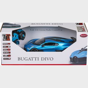Bugatti Divo R/c 1:16, 2,4ghz, Blue - Tec-toy