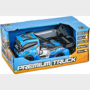 Premium Truck R/c 1:24 2,4ghz, Blue - Tec-toy