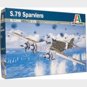 Italeri - S.79 Sparviero Model Fly Byggest - 1:72 - 1290