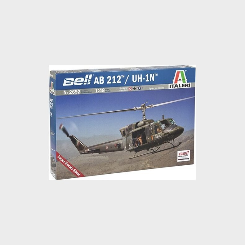 Italeri - Bell Ab 212 / Uh 1n Helikopter Byggest - 1:48 - 2692s