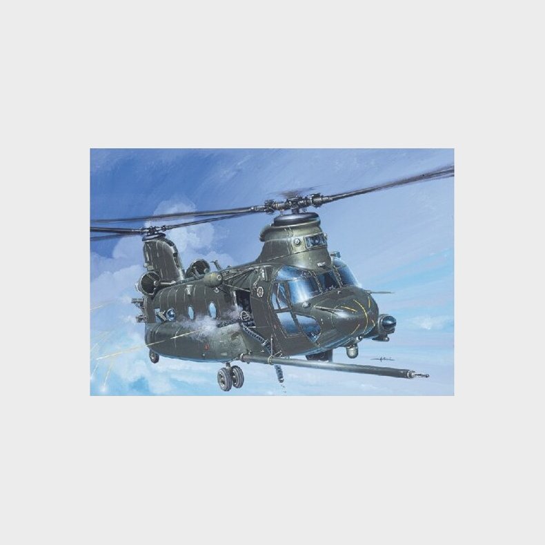 Italeri - Mh-47 E Soa Chinook Helikopter Byggest - 1:72 - 1218s