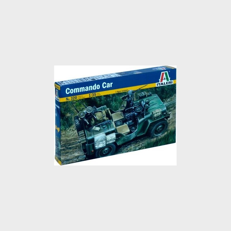 Italeri - Commando Car Byggest - 1:35 - 0320s