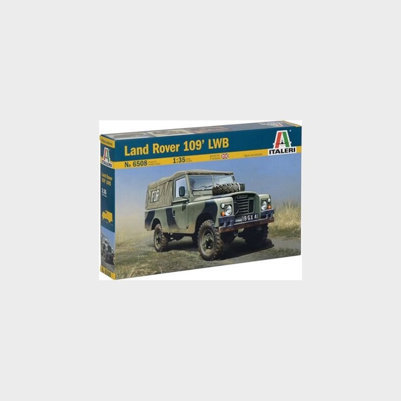 Italeri - Land Rover 109' Lwb Bil Byggest - 1:35 - 6508s