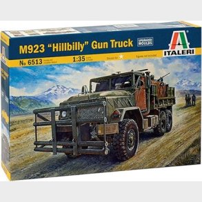 Italeri - M923 'hillbilly' Gun Truck Byggest - 1:35 - 6513s