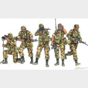 Italeri - U.s. American Infantry 90s Model Soldater - 1:72 - 6168