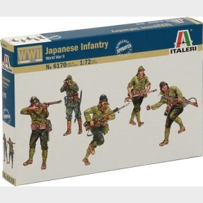 Italeri - Wwii - Japanase Infantry Byggest - 1:72 - 6170s