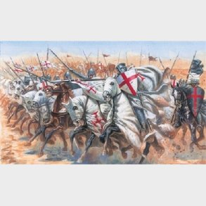 Italeri - Templar Knights - Medieval Era Byggest - 1:72 - 6125s