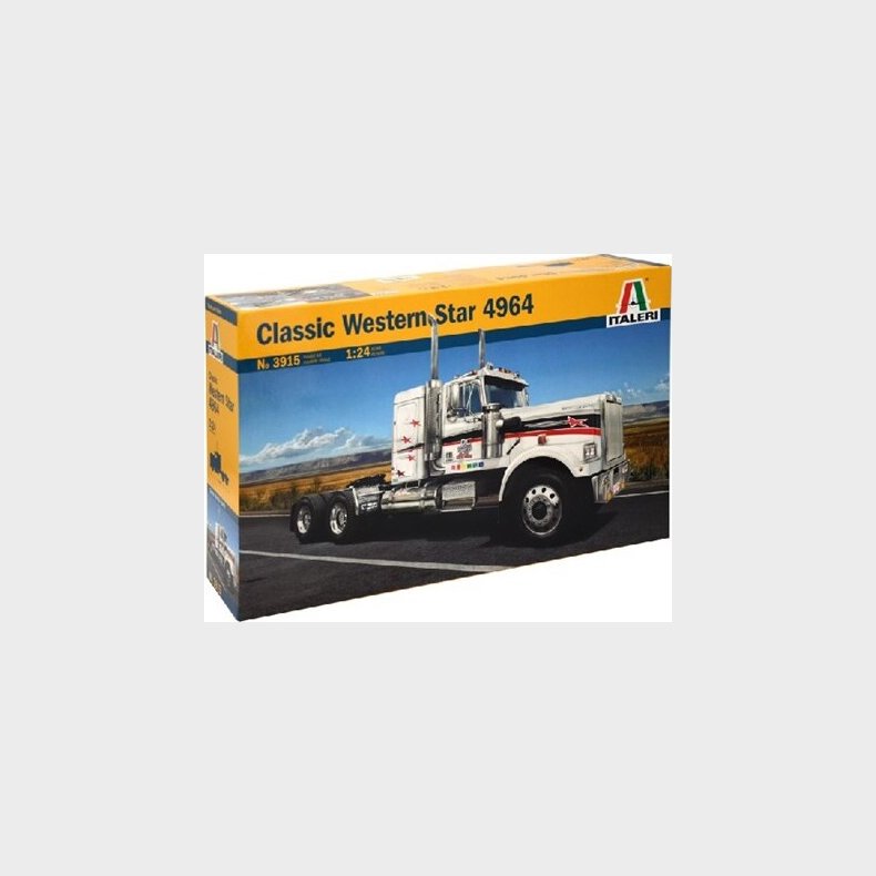 Italeri - Classic Western Star 4964 Truck Byggest - 1:24 - 3915s