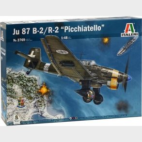 Italeri - Ju 87 B-2 / R-2 Picchiatello Fly Byggest - 1:72 - 2769s