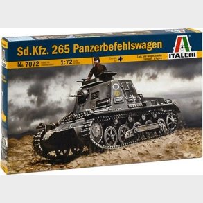 Italeri - Sd.kfz. 265 Panzerbefehlswagen Byggest - 1:72 - 7072