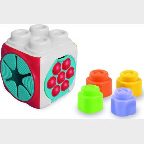 Clementoni - Soft Clemmy - Aktivitetskube Med Klodser