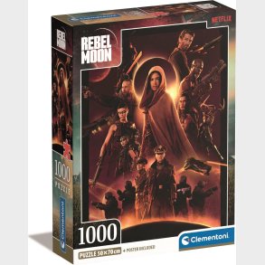 Clementoni Puslespil - Rebel Moon - Netflix - 1000 Brikker