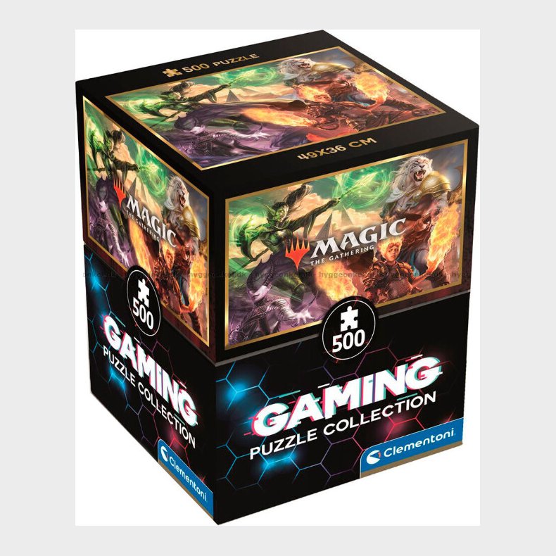 Clementoni Puslespil - Magic The Gathering - Gaming - 500 Brikker