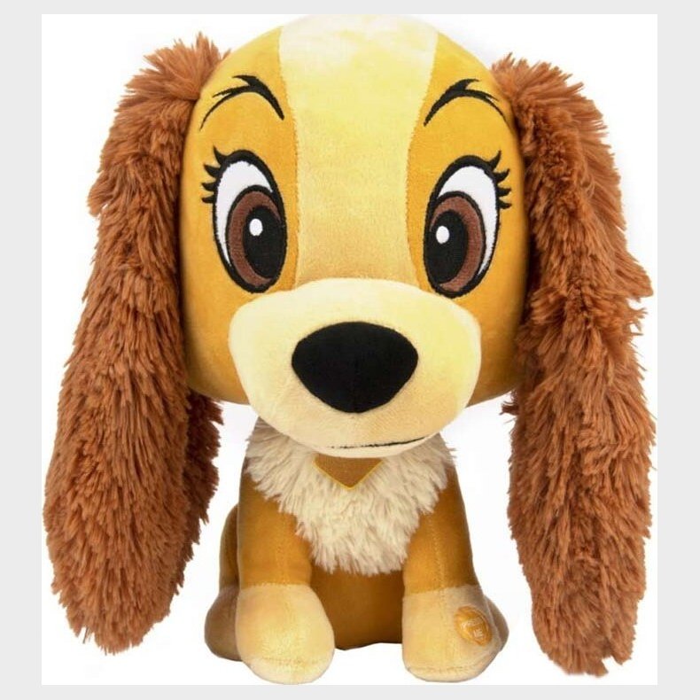 Lady Bamse Med Lyd - Disney Classics - 20 Cm