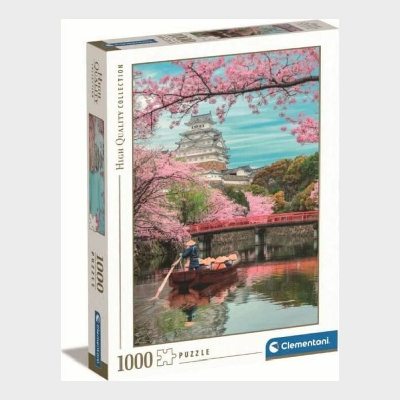 Clementoni Puslespil - Himeji Castle - High Quality - 1000 Brikker