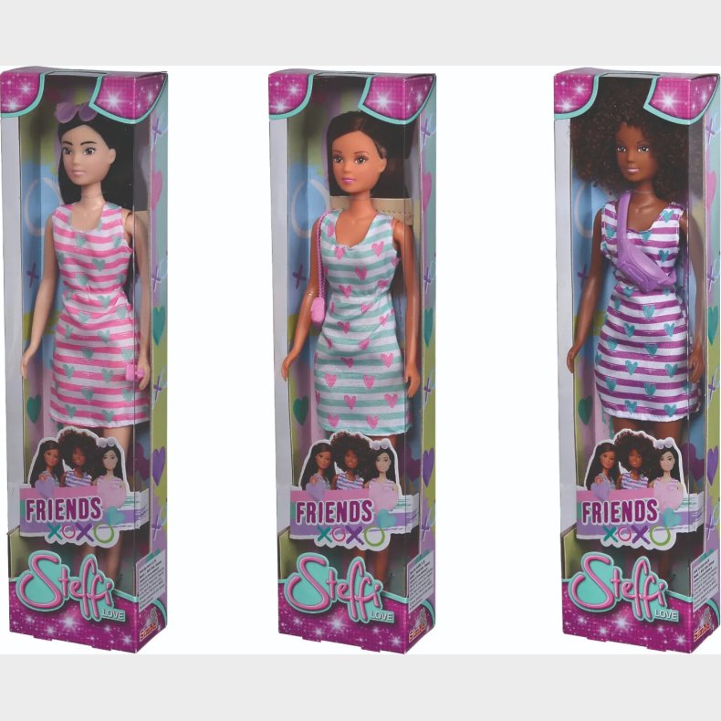 Steffi Love Dukke - Steffis Bedste Veninder - 29 Cm - Assorteret