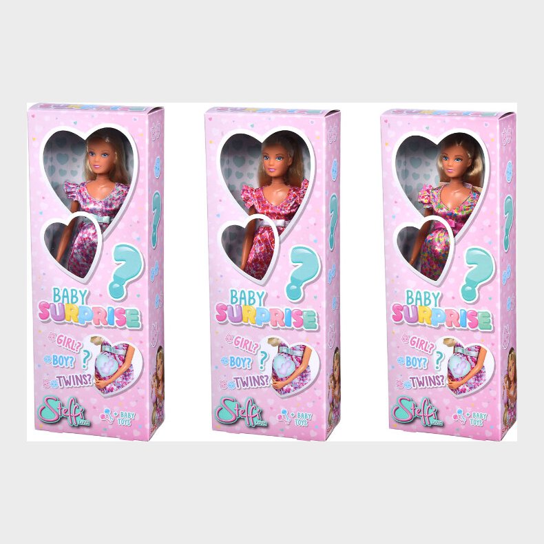 Steffi Love Dukke - Baby Surprise Steffi - 29 Cm - Assorteret