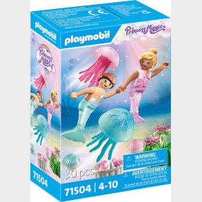 Playmobil Princess Magic - Sm Havfruer Med Vandmnd - 71504
