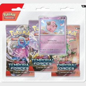 Pokémon - Scarlet And Violet - Temporal Forces - Cleffa - 3-pak