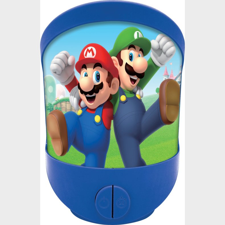 Lexibook - Super Mario Vg- Og Bordnatlampe