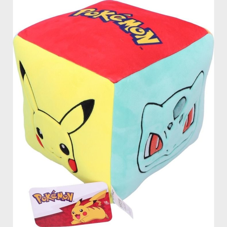 Pok&eacute;mon Starter Cube Cushion 25cm