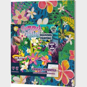 Diamond Art P Lrred 30x40cm, Sommer - Splat