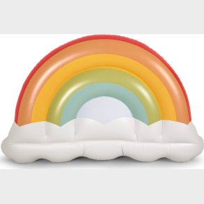 Filibabba - Bademadras - Farverig Regnbue - 100x60 Cm