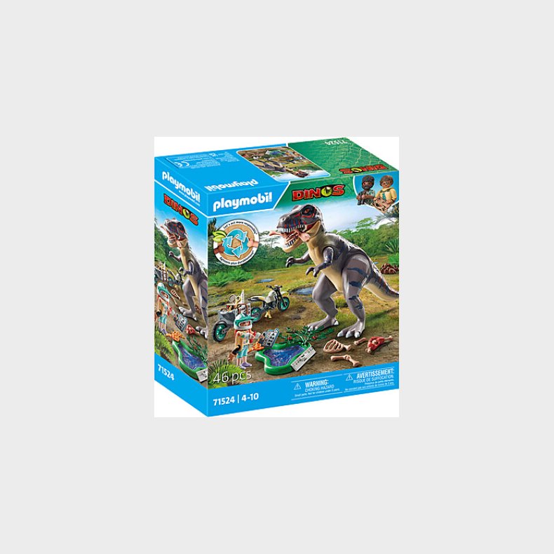 Playmobil Dinos - T-rex Trace Path - 71524