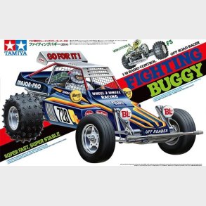 Tamiya - Fighting Buggy 2014 R/c Bil Byggest - 1/10 - 47304