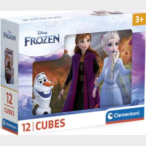 Frost Puslespil - 12 Kuber - Clementoni