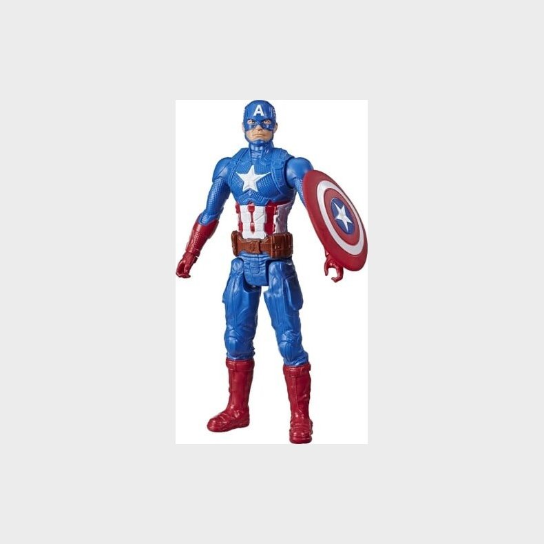 Captain America Figur - Avengers - Titan Hero Series - 30 Cm