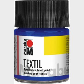 Tekstil Maling - Mrk Bl - Textil - 50 Ml - Marabu